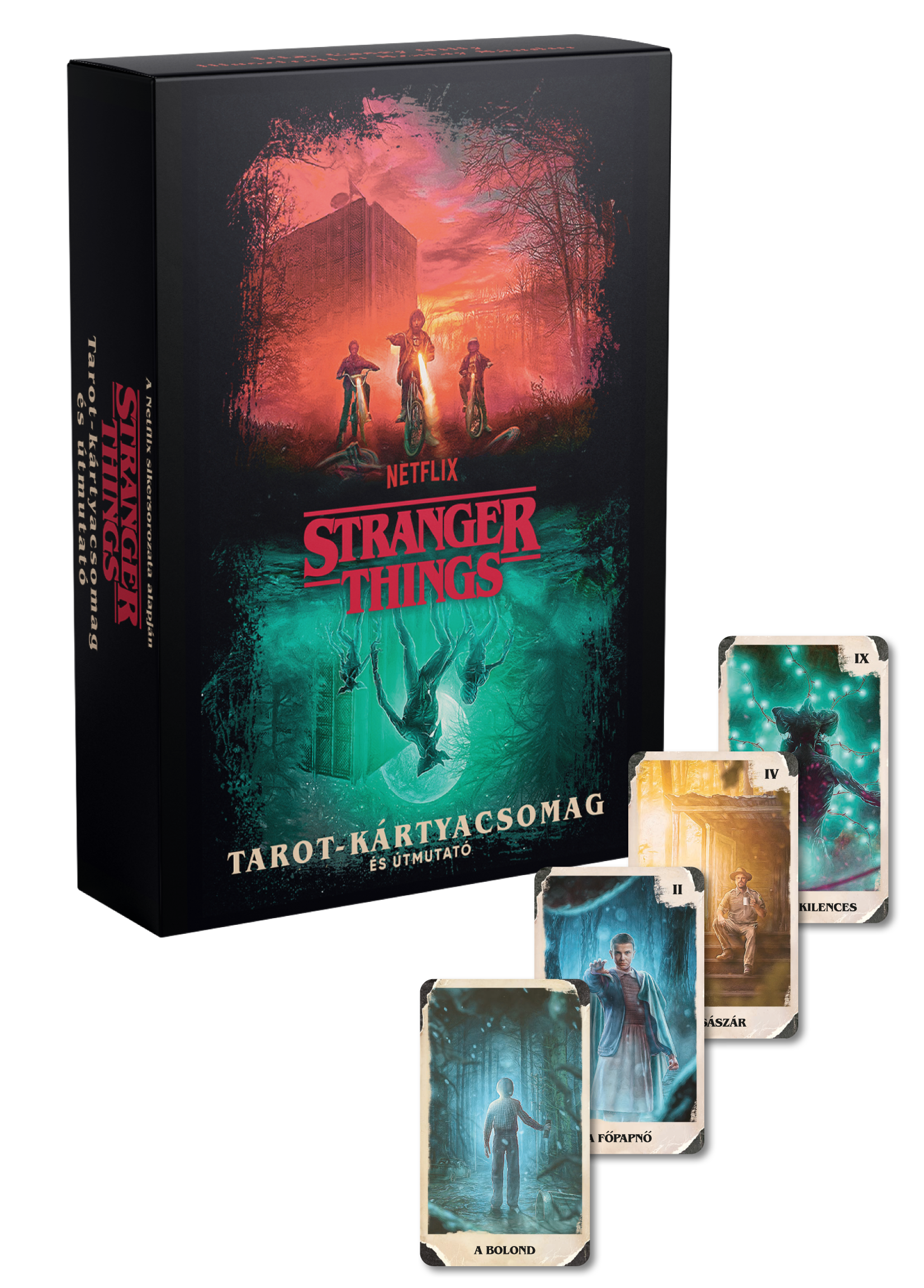 Stranger Things - Tarot kártyacsomag és útmutató